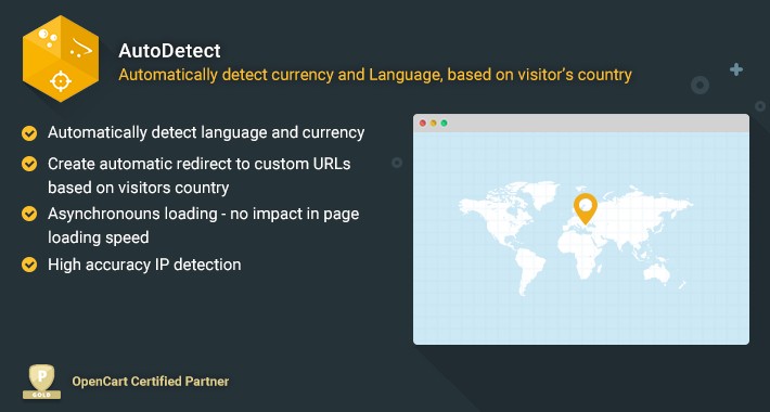 Auto Detect - Automatically Detect Currency and Language