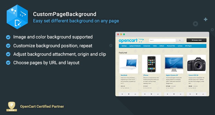 Custom Page Background - Set Custom Background for Each Page